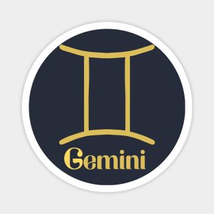 Gemini Zodiac Magnet